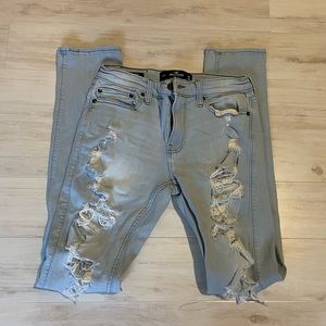 Mens Hollister Stacked Skinny jeans 30W x 30L